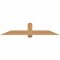 Ekena Millwork Eugene Smooth Timber Gable Bracket, Western Red Cedar, 72"W x 15"H x 3 1/2"D x 5 1/2"F, 5/12 Pitch GBW072X15X0406EUG00SWR - alternate 1